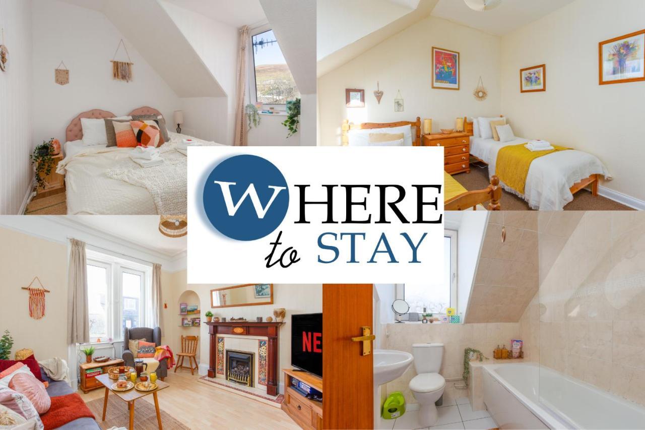 Bright 2Bed Apartment In Galashiels City Centre Ngoại thất bức ảnh